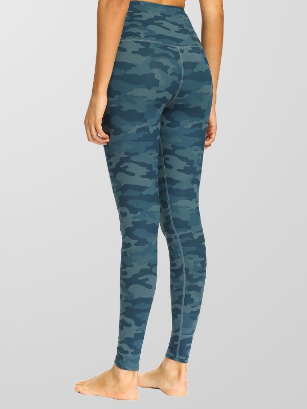 Houmous Women's Buttery Soft Printed Leggings High Waisted Full-Length Yoga Pants