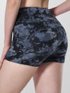 Houmous Women's 8''5''2'' Inseam High Waist Biker Yoga Shorts with 4 Out Pockets