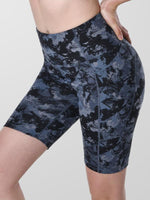 Houmous Women's 8''5''2'' Inseam High Waist Biker Yoga Shorts with 4 Out Pockets