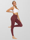 Houmous Women's 4 Out Pockets Buttery Soft High Waisted Full-Length Yoga Pants