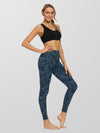 Houmous Women's High Waisted Pattern Yoga Pants 7/8 Length Leggings