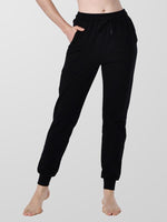 Houmous Women's Drawstring Jogger Pants with Zipper Pockets