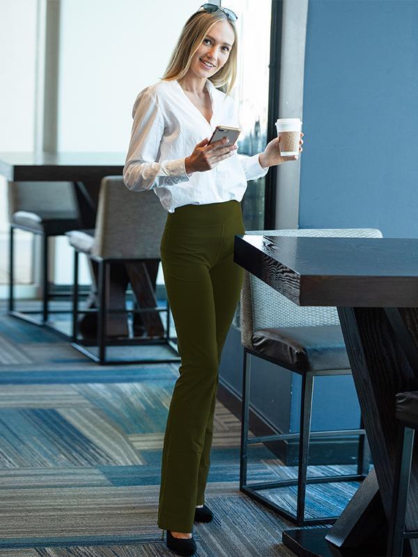Plus size dress top pant yoga pants