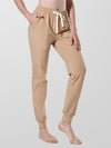 Houmous Women's Drawstring Jogger Pants with Zipper Pockets