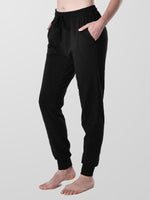 Houmous Women's Drawstring Jogger Pants with Zipper Pockets
