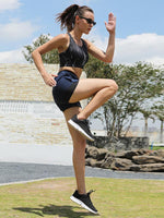 Houmous Women's Quick-Dry Running Short Liner 2 in 1 Sport Yoga Short Out Pocket