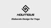 Houmous Women's Drawstring Jogger Pants with Zipper Pockets