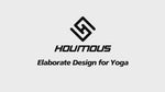 Houmous Women's Drawstring Jogger Pants with Zipper Pockets