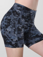 Houmous Women's 8''5''2'' Inseam High Waist Biker Yoga Shorts with 4 Out Pockets