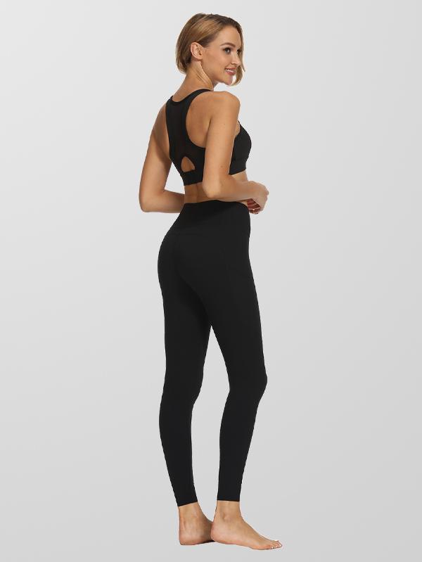 Houmous Women's 4 Out Pockets Buttery Soft High Waisted Full-Length Yoga Pants