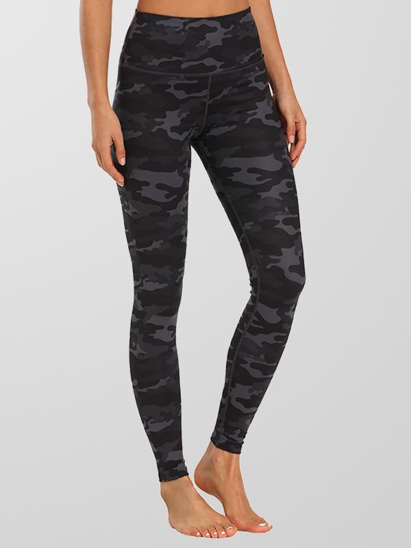 Houmous Women's Buttery Soft Printed Leggings High Waisted Full-Length Yoga Pants