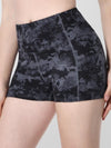Houmous Women's 8''5''2'' Inseam High Waist Biker Yoga Shorts with 4 Out Pockets