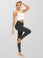 Houmous Women's High Waisted Pattern Yoga Pants 7/8 Length Leggings