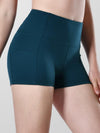 Houmous Women's 8''5''2'' Inseam High Waist Biker Yoga Shorts with 4 Out Pockets