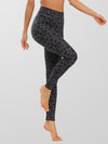 Houmous Women's Buttery Soft Printed Leggings High Waisted Full-Length Yoga Pants