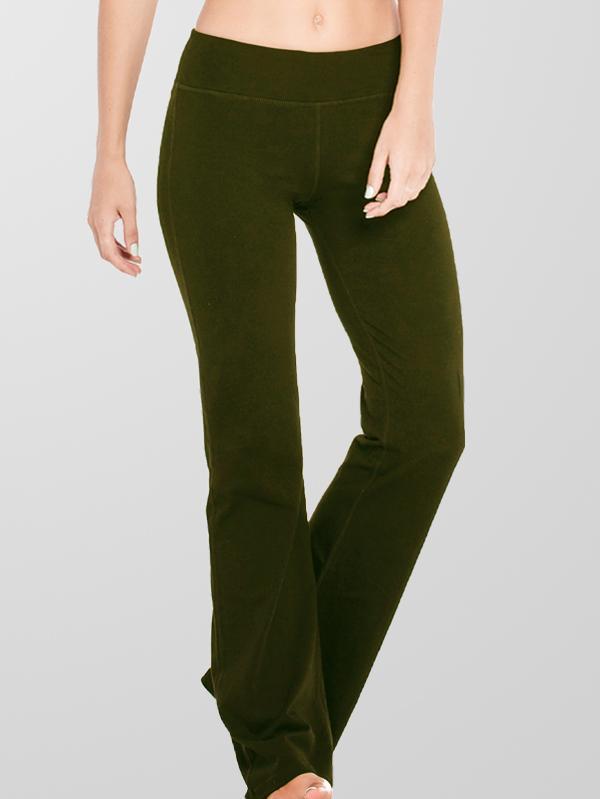 Women's Bootcut Yoga Pants With Pockets