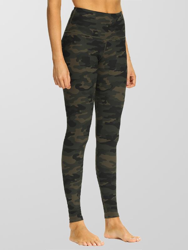 Houmous Women's Buttery Soft Printed Leggings High Waisted Full-Length Yoga Pants