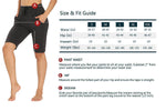 Houmous Women Black Loose Yoga Shorts With Pocket Athletic Gym Shorts