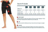 Houmous Women Black Loose Yoga Shorts With Pocket Athletic Gym Shorts