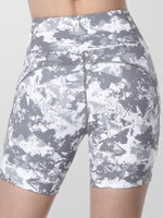 Houmous Women's 8''5''2'' Inseam High Waist Biker Yoga Shorts with 4 Out Pockets