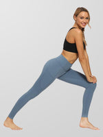 Houmous Women's 4 Out Pockets Buttery Soft High Waisted Full-Length Yoga Pants