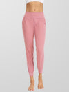 Womens crop high waisted baggy sweatpants legging yoga pants