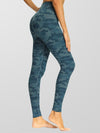 Houmous Women's Buttery Soft Printed Leggings High Waisted Full-Length Yoga Pants