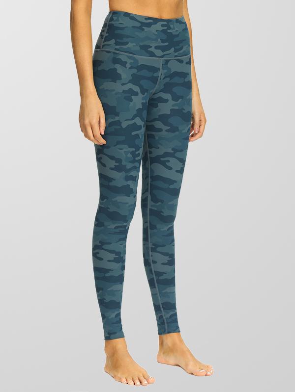 Houmous Women's Buttery Soft Printed Leggings High Waisted Full-Length Yoga Pants