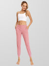 Womens crop high waisted baggy sweatpants legging yoga pants